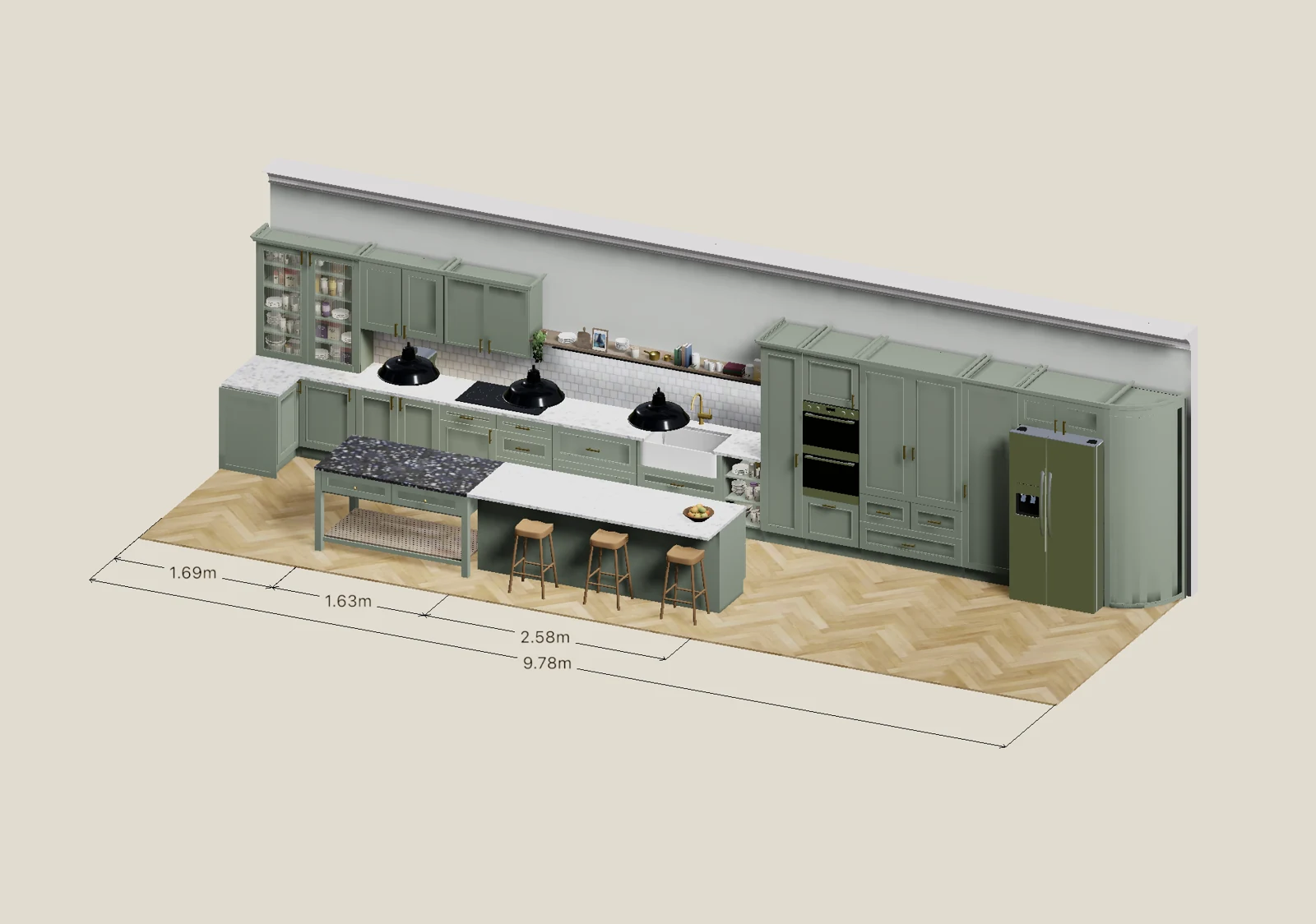 How to Design a Kitchen: A Step-by-Step 3D Kitchen Design Guide